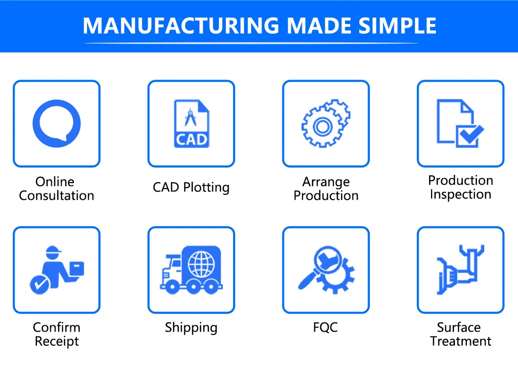 CNC Milling Components Spare Parts for Vacuum Metalizing Machine CNC Milling