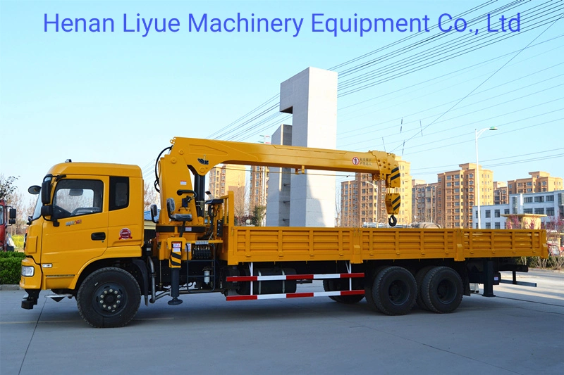 12 Ton Construction Telescopic Boom Truck Mounted Crane Truck Cranes