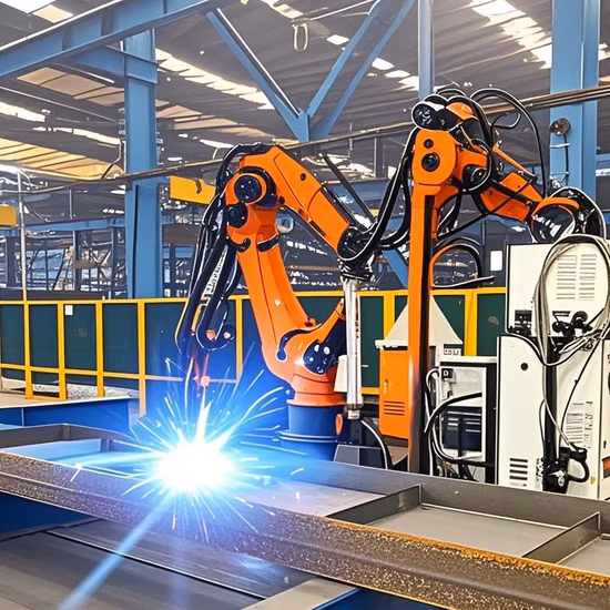 6개의 축선 로봇식 용접 팔 용접 조작자 산업 로봇 팔