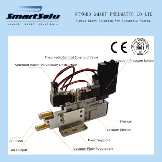SMC 고품질 공압 부품 소형 소형 진공 발생기